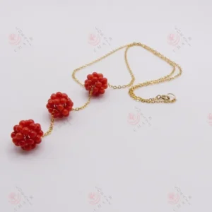 Coral necklace 4-211 - Image 1